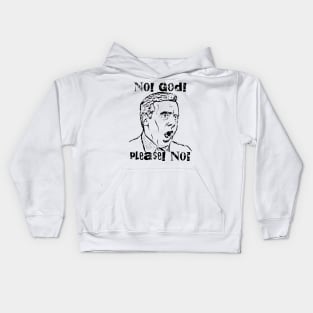 Michael Scott sees Toby Flenderson Kids Hoodie